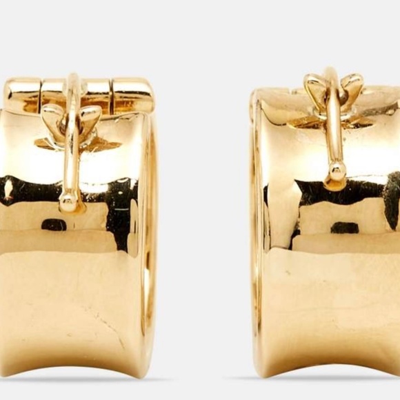 Tiffany & Co. 1837 gold hoop earrings . 18 kt. Authentic - Picture 16 of 16